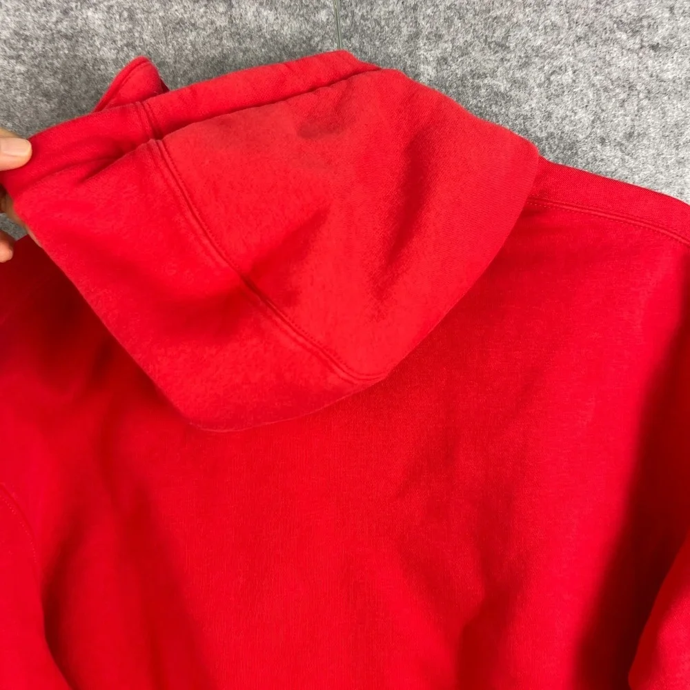 Nike Georgia Bulldogs Sweatshirt Mens Large Red NCAA Football Pullover Hoodie
